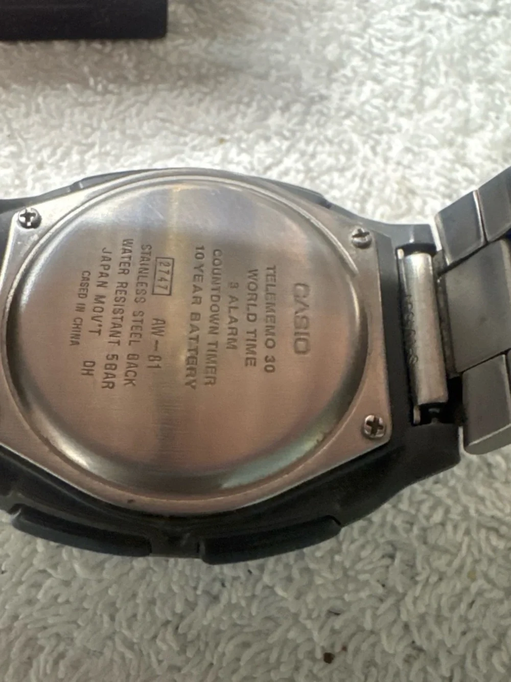 Casio analog digital
